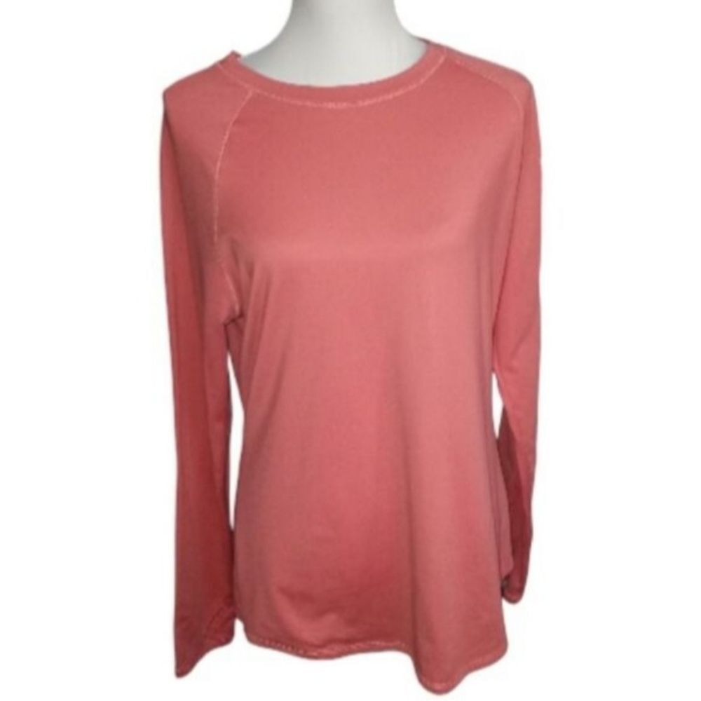 Cuddl Duds Women's Rose Long Sleeve Tee Sz.L EUC. - Picture 2 of 6